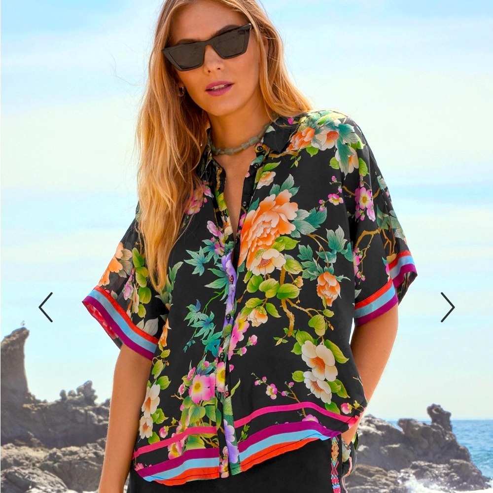 Johnny Was PETALUNAH BLOUSE